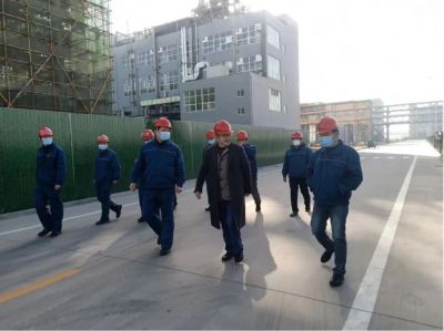 2003网站太阳集团医药董事长邱家军视察指导山东2003网站太阳集团药业项目建设